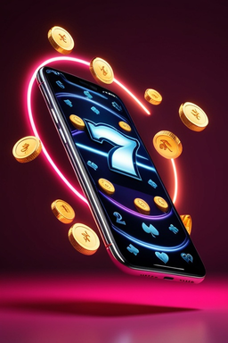 Topbet casino app on smartphone